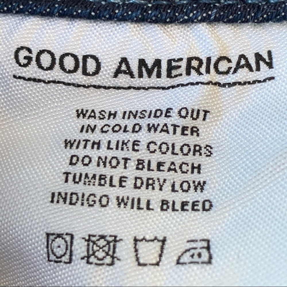 Good AMERICAN Good Legs Jeans Sz 0/25 - Picture 6 of 9